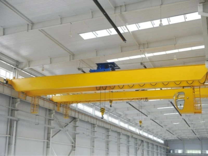 double hook bridge crane (3)