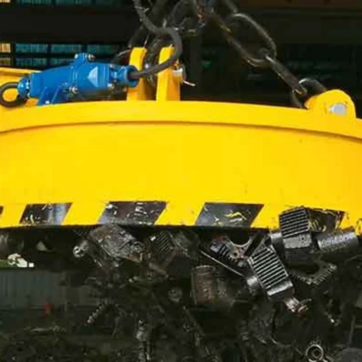 Junkyard Magnet Crane