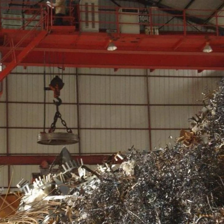Junkyard Magnet Crane
