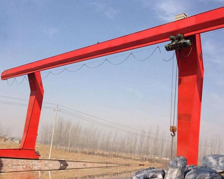 Kren Gantry Cangkuk Utama Tunggal Jenis L