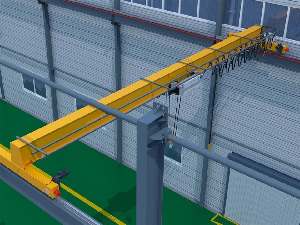 single girder underslung crane-4