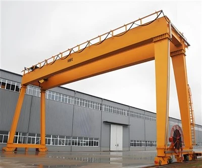 Kren Gantry Double Girder Dengan Mengangkat Gudang Win Hoist Elektrik