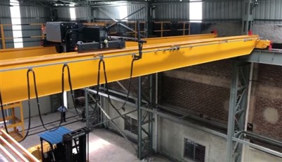 Euro Double Girder Overhead Crane dengan Hook