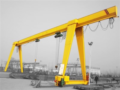 Kren Gantry Dengan Pengangkat Rantaian