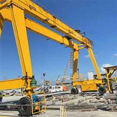 50 tan industri cantilever gantri kren