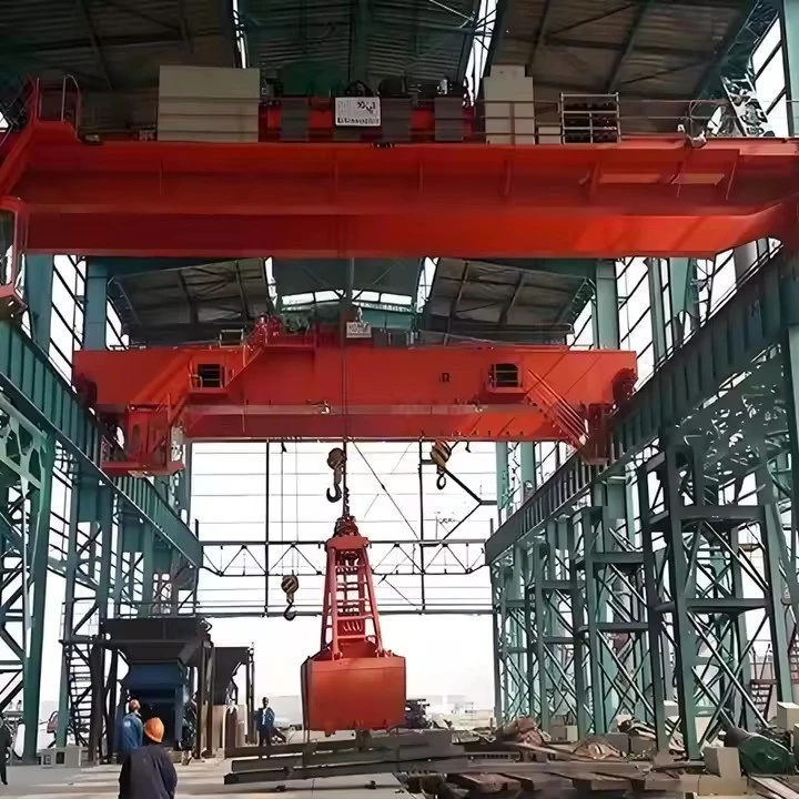 With Grab Waste Grab Bridge Crane best